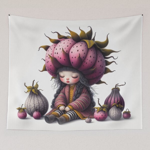 Item preview, Pitaya Girl designed and sold by Beyondnote-Art.