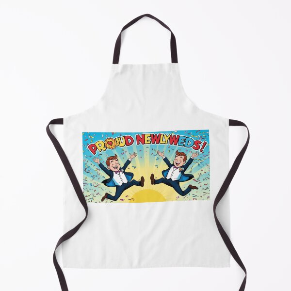 Item preview, Proud newlyweds cheerful design for newlyweds designed and sold by StormArte.