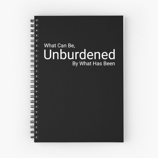 Item preview, Unburdened by what has been (w) designed and sold by SwearingKids.
