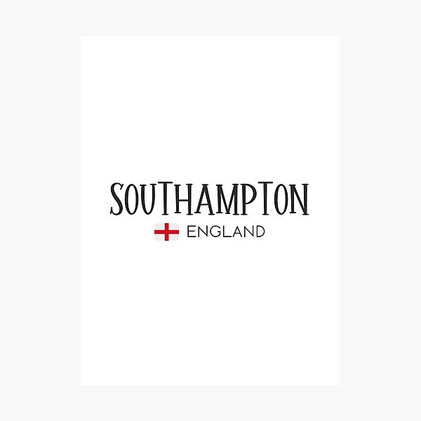 Item preview, Southampton - England  designed and sold by StudioRedKoala.