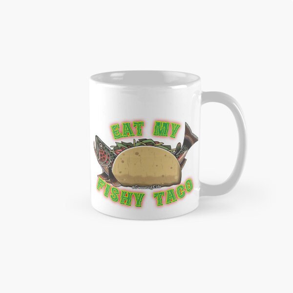 Item preview, Eat My Fishy Taco designed and sold by SwearingKids.