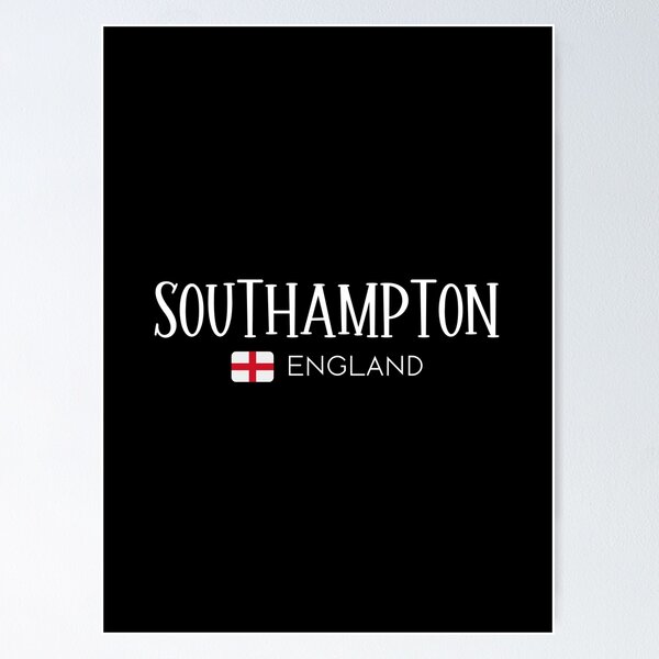Item preview, Southampton - Inglaterra designed and sold by StudioRedKoala.