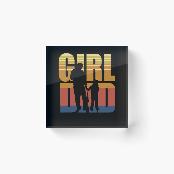 Item preview, GirlDad Girl Dad Proud Father of Daughters Cute Fathers Day T-Shirt designed and sold by StreetArtPro.