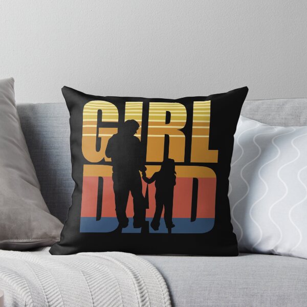 Item preview, GirlDad Girl Dad Proud Father of Daughters Cute Fathers Day T-Shirt designed and sold by StreetArtPro.