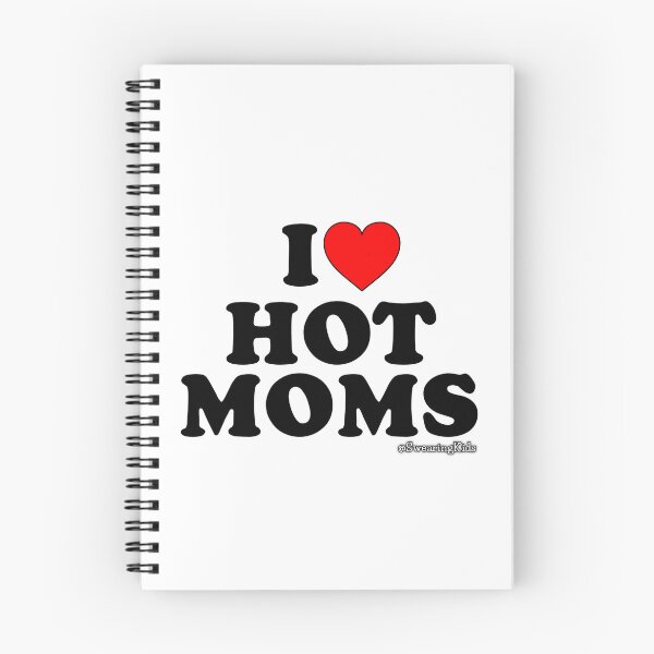 Item preview, I Heart Hot Moms designed and sold by SwearingKids.