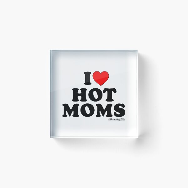 Item preview, I Heart Hot Moms designed and sold by SwearingKids.