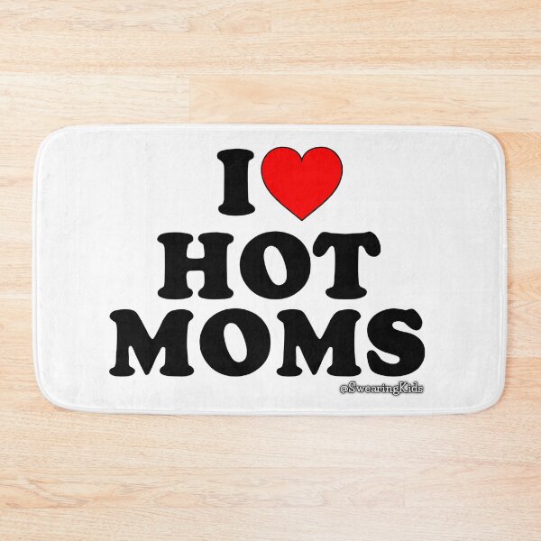 Item preview, I Heart Hot Moms designed and sold by SwearingKids.
