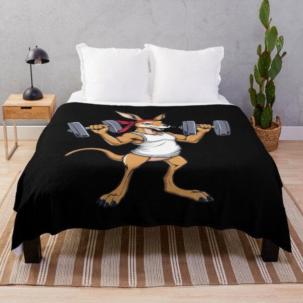 Item preview, Bodybuilding Kangaroo designed and sold by Getup-clothing.