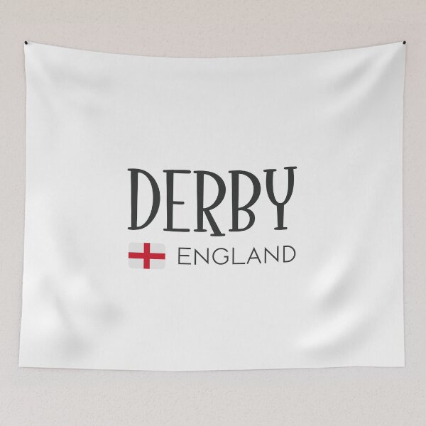 Item preview, Derby - England  designed and sold by StudioRedKoala.