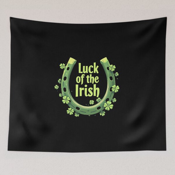 Item preview, Luck of the Irish Horseshoe Design designed and sold by ThreadsInfinite.