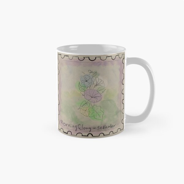 Item preview, September birthflower stamp designed and sold by Mayh3m_Emporium .