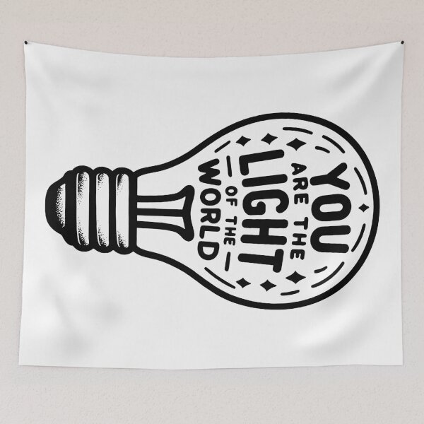 Item preview, Matthew 5:14 You Are The Light Of The World designed and sold by plushism.
