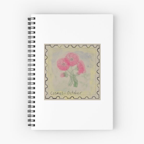 Item preview, October birthflower stamp designed and sold by Mayh3m_Emporium .