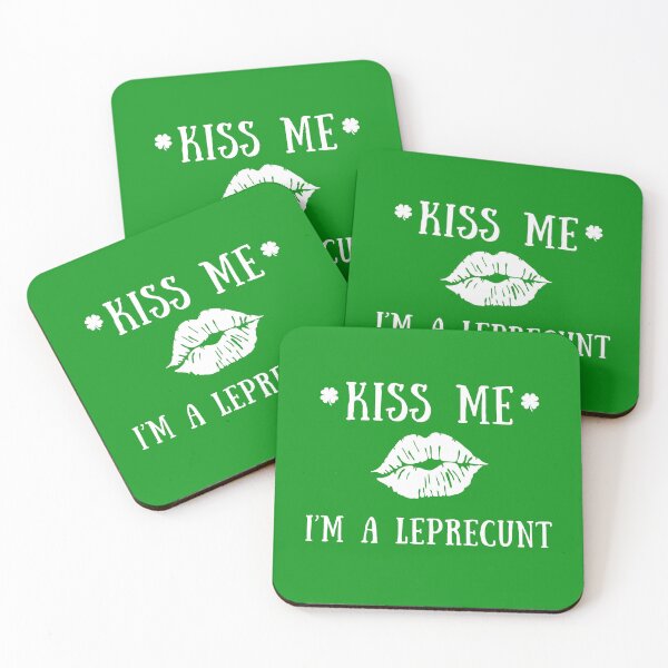 Item preview, Kiss Me I'm A  Leprecunt St Patrick's Day designed and sold by Maggie Mustard.