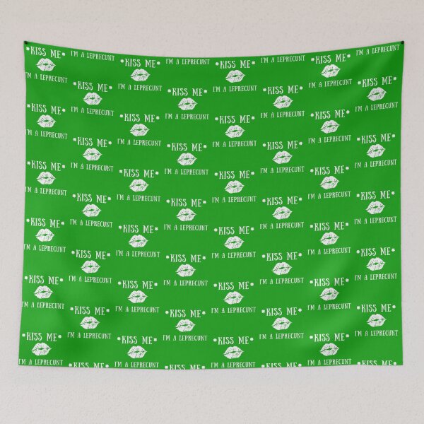 Item preview, Kiss Me I'm A  Leprecunt St Patrick's Day designed and sold by Maggie Mustard.