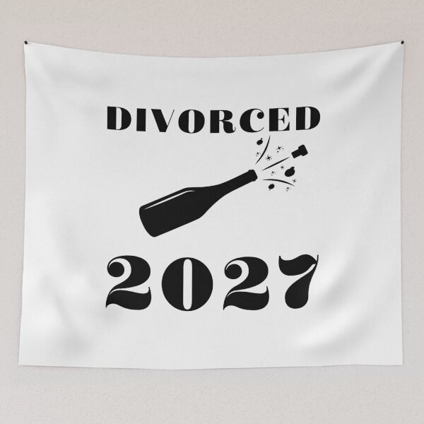Item preview, Divorced 2027 - Pop the Cork, Not Your Temper! designed and sold by Kubala.