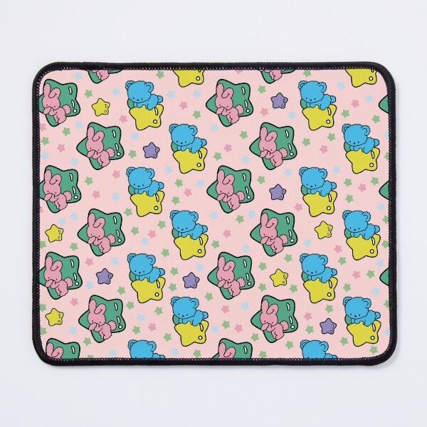 Item preview, Adorable Teddy Bear and Bunny on a Star Pattern designed and sold by Quijote-.