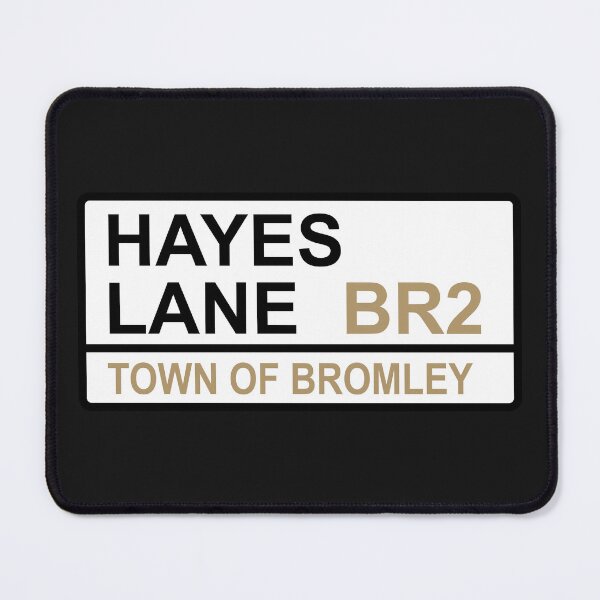 Item preview, Bromley Hayes Lane Iconic Street Sign designed and sold by DelfDesign.