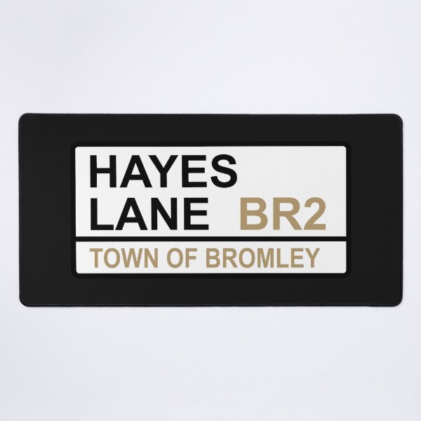 Item preview, Bromley Hayes Lane Iconic Street Sign designed and sold by DelfDesign.