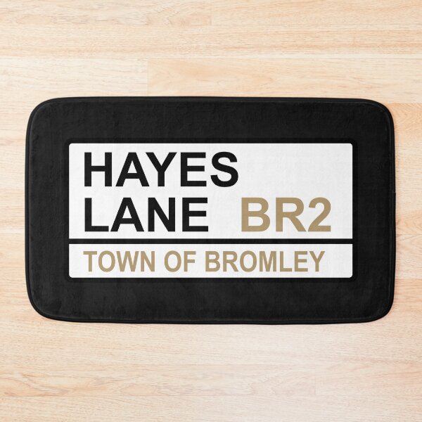 Item preview, Bromley Hayes Lane Iconic Street Sign designed and sold by DelfDesign.