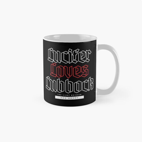Item preview, Lucifer Loves Lubbock designed and sold by HubCitySatan.