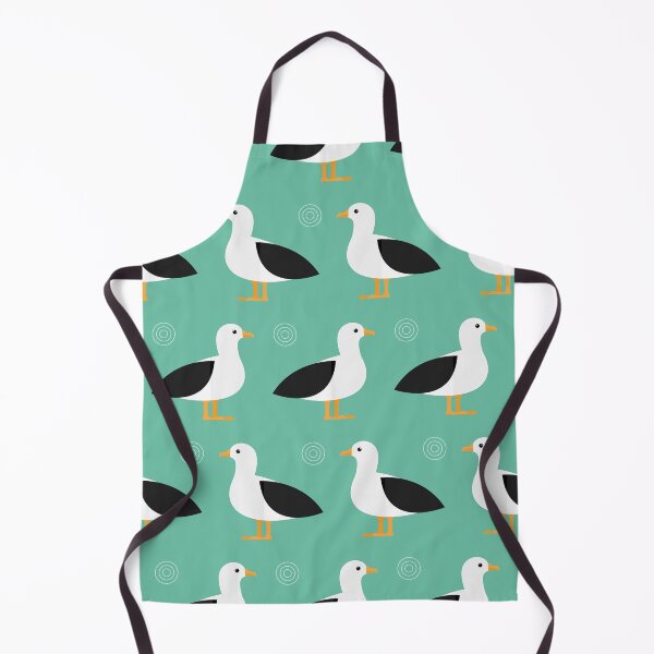 Item preview, Albatrosses on blue designed and sold by reneesillus.
