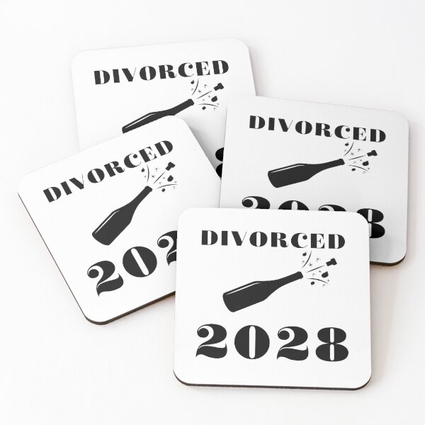 Item preview, Divorced 2028 - Pop the Cork, Not Your Temper! Hello Freedom! designed and sold by Kubala.
