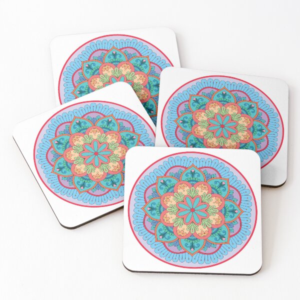 Item preview, Beautyful traditional ornamental colour mandala designed and sold by InshynaArt.