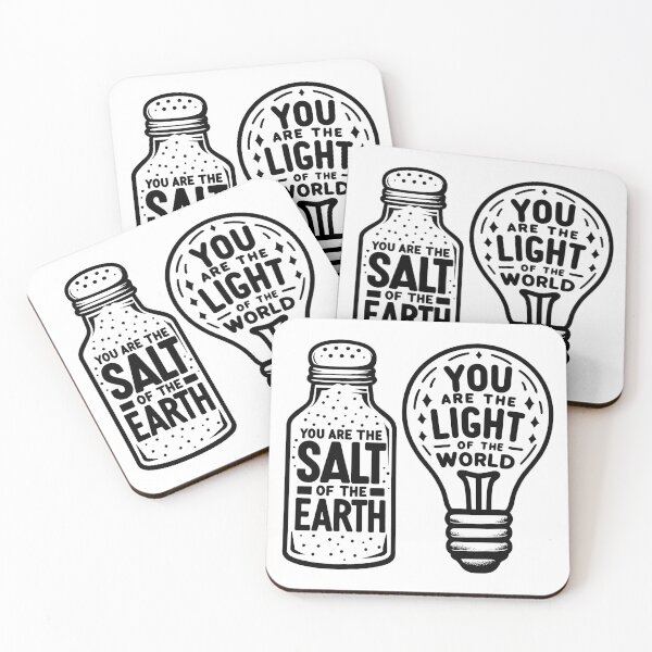 Item preview, Matthew 5:13-14 Salt and Light designed and sold by plushism.