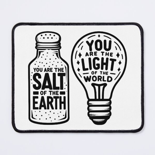 Item preview, Matthew 5:13-14 Salt and Light designed and sold by plushism.