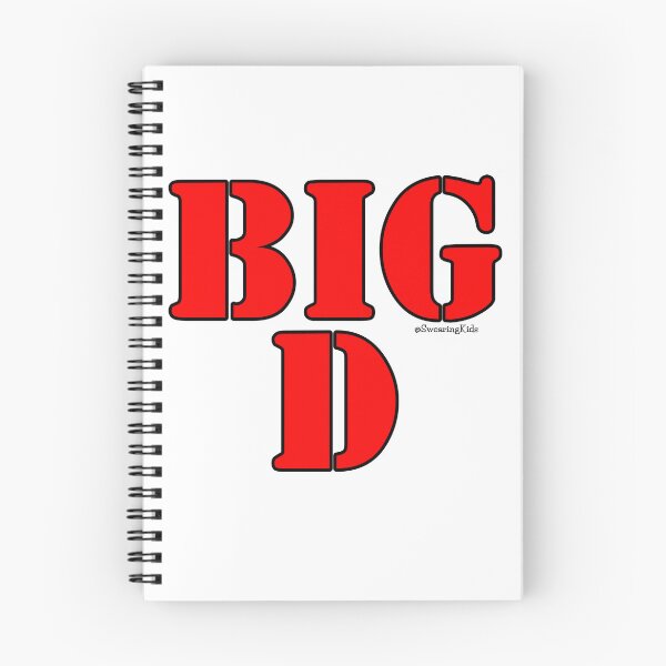 Item preview, BIG D designed and sold by SwearingKids.