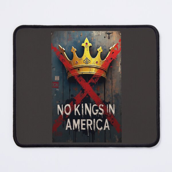 Item preview, No Kings In America - Crown On The Wall designed and sold by Klysztof.