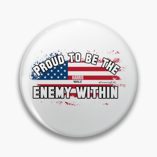 Item preview, Proud to be the Enemy Within designed and sold by SwearingKids.
