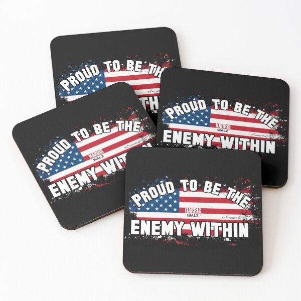 Item preview, Proud to be the Enemy Within designed and sold by SwearingKids.
