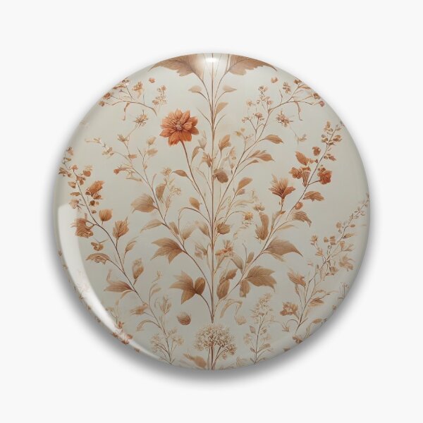 Item preview, Elegant Vintage Botanical Illustration – Minimalist Earth-Toned Floral Design designed and sold by LDArtWork.