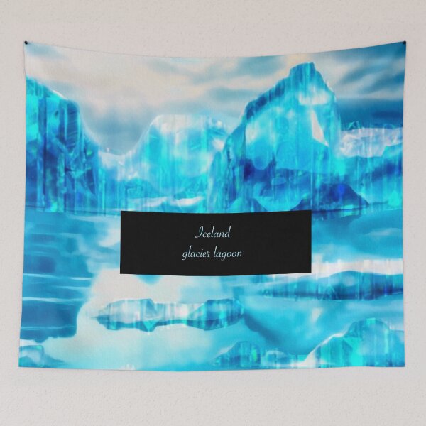 Item preview, Iceland Glacier Lagoon designed and sold by asanaworld.