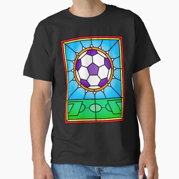 Item preview, Football Stained Glass Church Window Design designed and sold by Slam-Dunkan.