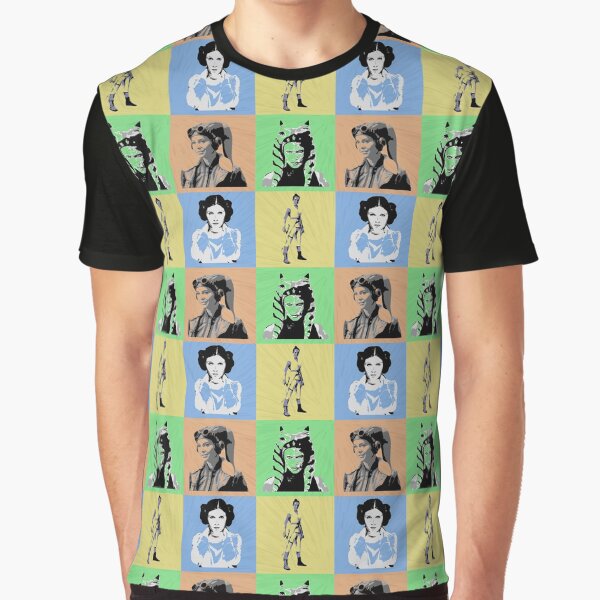 Vista previa del artículo con la obra «Camiseta Star Wars Girls Power», diseñado y vendido por TheGianixArt.