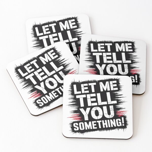 Item preview, Let me tell you something! designed and sold by BugiDesignArt.