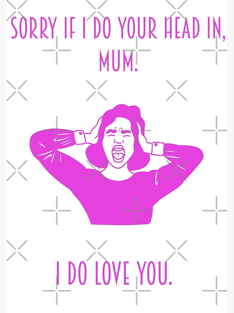 Thumbnail 2 of 2, Greeting Card, Cheeky & Funny Mother’s Day Cards – Minimalist Bold Digital Art designed and sold by wemma1983.