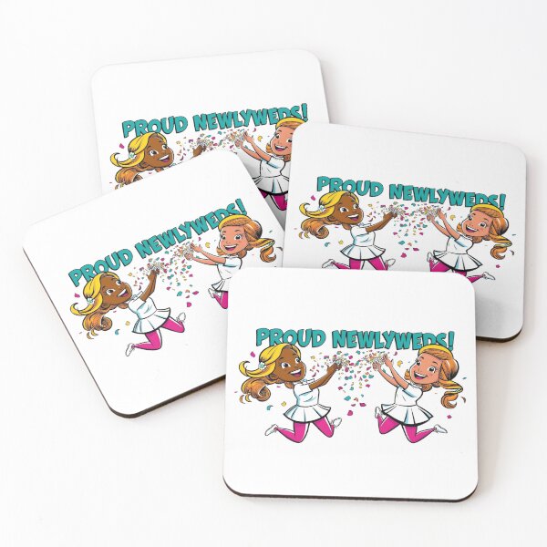 Item preview, Proud newlyweds fun design for newlyweds designed and sold by StormArte.