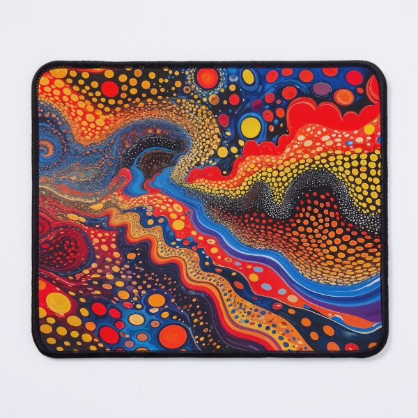Item preview, Hypnotic Cosmic Swirl - Vibrant Abstract Art designed and sold by ArtComixHaven.