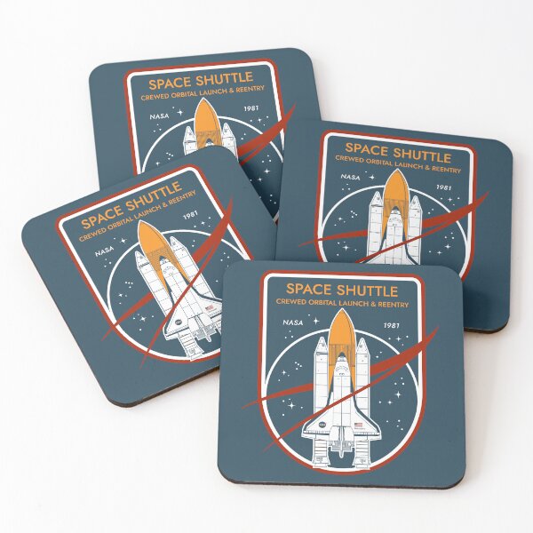 Item preview, Space Shuttle. Crewed Orbital Launch and Reentry. NASA 1981. Commemorative Badge designed and sold by BGALAXY.