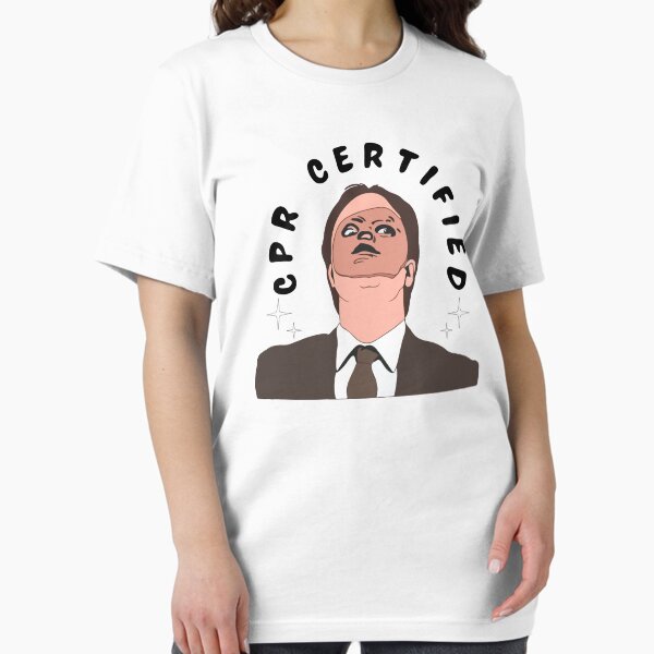 Item preview, Memes Dwight CPR Certified designed and sold by Fanverse Merchandise.