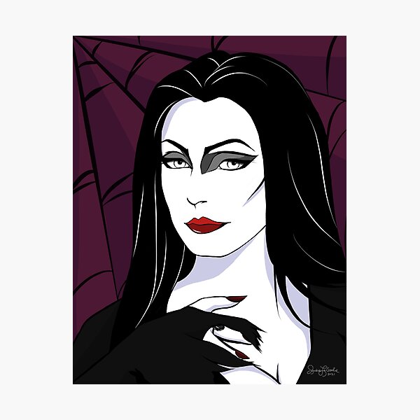 Artikel-Vorschau von Morticia Addams Pop Art, designt und verkauft von Indy Jax Artifacts.