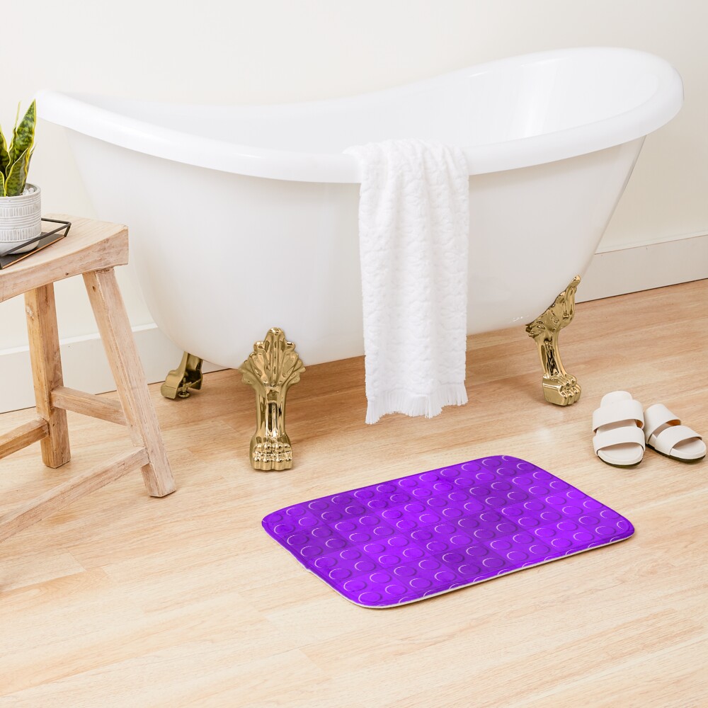 Item preview, Bath Mat designed and sold by BurgerBites.