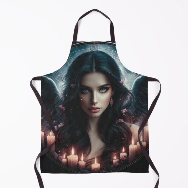 Item preview, The Enchanted Dark Angel – Celestial Witchcraft and Gothic Magic designed and sold by DruArtis.