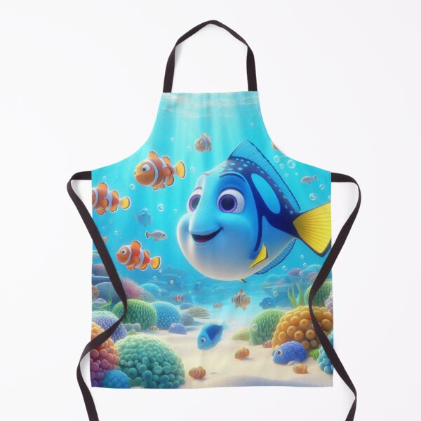 Item preview, Underwater Adventure with Dory and Friends Art Print designed and sold by choder61.