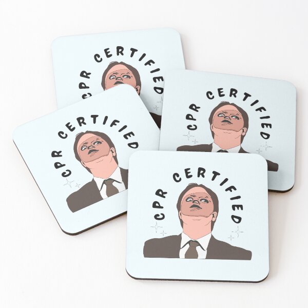 Item preview, Memes Dwight CPR Certified designed and sold by Fanverse Merchandise.