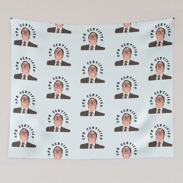 Item preview, Memes Dwight CPR Certified designed and sold by Fanverse Merchandise.